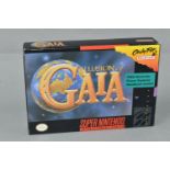 ILLUSION OF GAIA NINTENDO SNES GAME, NSTC version, includes the box and manual, game is in working