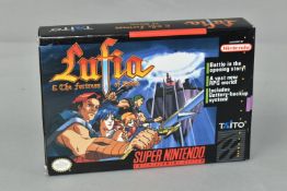 LUFIA & THE FORTRESS OF DOOM NINTENDO SNES GAME, NSTC version of a game that never released in PAL