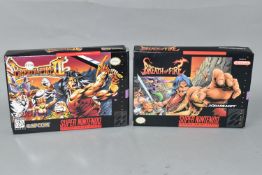 BREATH OF FIRE & BREATH OF FIRE II NINTENDO SNES GAMES, Breath Of Fire is an NSTC game that was