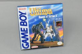 ULTIMA RUNES OF VIRTUE II NINTENDO GAMEBOY GAME, NSTC version but will work on a PAL system,