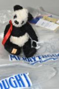 A MERRYTHOUGHT LIMITED EDITION BEAR, 'Lil' Ol' Panda' No.17 of 60, height approx. 17cm, appears