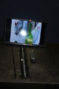 A LINSAR 24LED1700 24in TV with remote, no stand but with wall bracket (PAT pass and working)