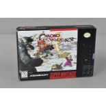 CHRONO TRIGGER NINTENDO SNES GAME, NSTC version of a game that never released in PAL territories,