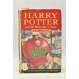 ROWLING; J. K. Harry Potter and the Philosopher's Stone, FIRST Edition, FIRST ISSUE, London: