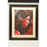 ZINSKY (BRITISH CONTEMPORARY) 'RAFA NADAL', a signed artist proof edition print, depicting a