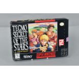 SECRET OF THE STARS NINTENDO SNES GAME, NSTC version of a game that never released in PAL