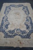 A VERY LARGE G H FRITH LTD FINE SAVONNERIE CHINESE CARPET/RUG, 539cm x 366cm (condition report: -