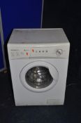 A DAEWOO DWD-M1011 WASHING MACHINE width 60cm x depth 53cm x height 85cm (PAT pass, powers up and