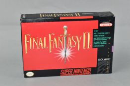 FINAL FANTASY II (IV) NINTENDO SNES GAME, NSTC version of a game that never released in PAL
