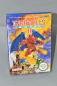 GARGOYLE'S QUEST II NINTENDO NES GAME, PAL version, includes the box, cartridge sleeve, manual and