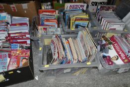 A COLLECTION OF ASTON VILLA FOOTBALL PROGRAMMES, late 1950's to approx. 2004, vast majority are home
