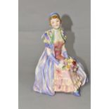 A ROYAL DOULTON 'CYNTHIA' FIGURINE HN1686, green printed and painted marks to base, height 15cm (