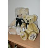 A MERRYTHOUGHT LIMITED EDITION 'IRONBRIDGE CELEBRATION BEAR 2009' AND A HOUSE OF FRASER TEDDY