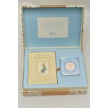 2017 GOLD PROOF FIFTY PENCE COIN THE TALE OF PETER RABBIT, limited edition gift set, with story