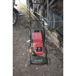 A MOUNTFIELD HP470 PETROL LAWNMOWER, with grass box