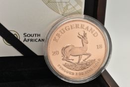 A BOXED 2018 SOUTH AFRICAN MINT 2OZ FINE GOLD KRUGERRAND, 177 of 200