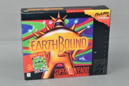 EARTHBOUND NINTENDO SNES GAME, NSTC version of a game that never released in PAL territories,
