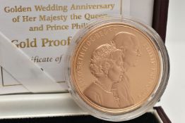 A ROYAL MINT 1997 GOLD PROOF CROWN COIN, denomination £5, 39.94 gram, 916.7 fine, 38.61mm, Golden