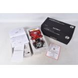 A BOXED AUTOART SIGNATURE ALFA ROMEO 33 TT 12 1:18 MODEL DIE-CAST VEHICLE, 1975 1000km SPA