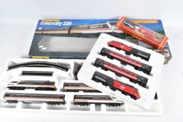 A BOXED HORNBY RAILWAYS OO GAUGE INTERCITY 225 TRAIN SET, No.R696, comprising class 91 locomotive