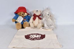 AN UNBOXED STEIFF MOHAIR MARGARETE'S TEDDY BEAR, No.038518, limited edition No.267 of 3000 of