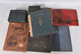 POSTCARDS, Eight Albums containing approximately 876* early 20th century (Edwardian - 1920's)
