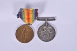 A WWI PAIR OF MEDALS, both correctly named to 16090 CPL J.A.SHELLARD, royal West Kent Regiment, both