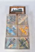 SIX BOXED PLAY ME DIECAST AIRCRAFT MODELS, Spanish made c.1970's, all appear complete and in very