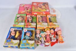 A QUANTITY OF BOXED AND UNBOXED PALITOY STRAWBERRY SHORTCAKE AND FRIENDS DOLLS AND ACCESSORIES,