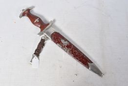 A THIRD REICH NAZI GERMANY SA OFFICERS DRESS DAGGER, this is the 1933 pattern version produced by