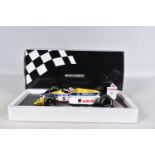 A BOXED MINICHAMPS WILLIAMS HONDA FW11B 1987 N MANSELL 1:18 MODEL RACING VEHICLE, numbered