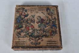 THE CHANGING COMPANIONS, COMIC METAMORPHOSIS, c.mid 19th century, 12 hand coloured lithographed