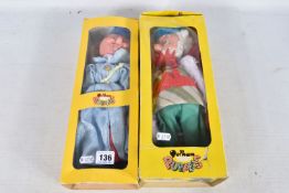 TWO BOXED PELHAM SL63 PUPPETS, Queen and King, versions without label to clothing, both appear