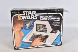 A BOXED KENNER STAR WARS ELECTRONIC BATTLE COMMAND GAME, no.40370 , sealed shut with tape, tape on