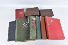 POSTCARDS, Nine Albums containing approximately 797* early 20th century (Edwardian - 1920's)