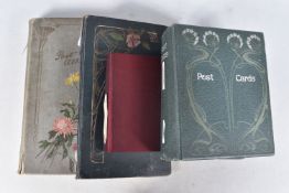 POSTCARDS, Four Albums containing approximately 907* early 20th century (Edwardian - 1920's with