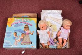 A BOXED PALITOY TINY TEARS MERRY-GO-PUSHCHAIR, not assembled, appears complete but has some damage