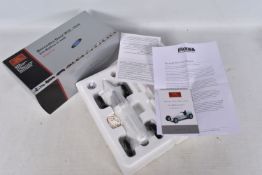 A BOXED LIMITED EDITION CMC EXCLUSIVE MODELLE MERCEDES-BENZ W25 1934 1:18 MODEL VEHICLE, numbered