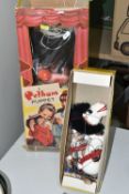 A BOXED PELHAM VENTRILOQUAL PUPPET, 'Supy', appears complete and in good condition with only minor