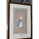 FOUR DECORATIVE PICTURES, comprising a Kay Boyce signed limited edition print 'Romany', depicting