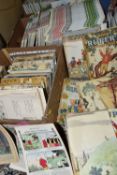 A QUANTITY OF ASSORTED RUPERT BOOKS AND ANNUALS, assorted books and annuals from the 1940's onwards,