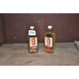 TWO VINTAGE BOTTLES OF '3 IN 1' OIL unopened Condition one label torn and missing corner (this lot