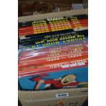 COMIC BOOKS/COMICS, three boxes containing a collection of approximately sixty-five hardback titles,