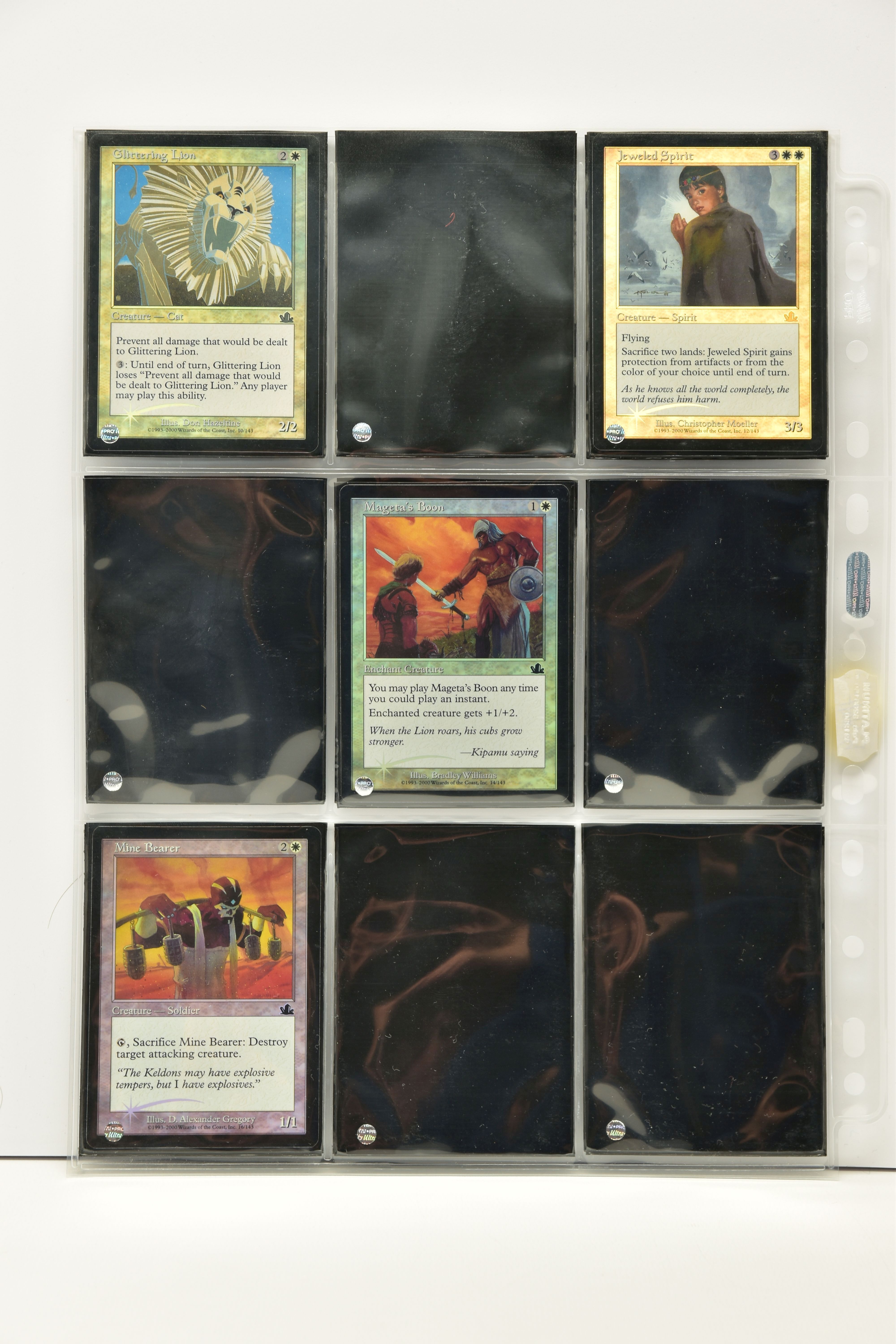 INCOMPLETE MAGIC THE GATHERING: PROPHECY FOIL SET, cards that are present are genuine and are in - Image 2 of 16