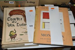 FRECH LANGUAGE BOOKS, two titles, Jeanne Roche-Mazon; Contes Du Ver Luisant and Charles Robert-
