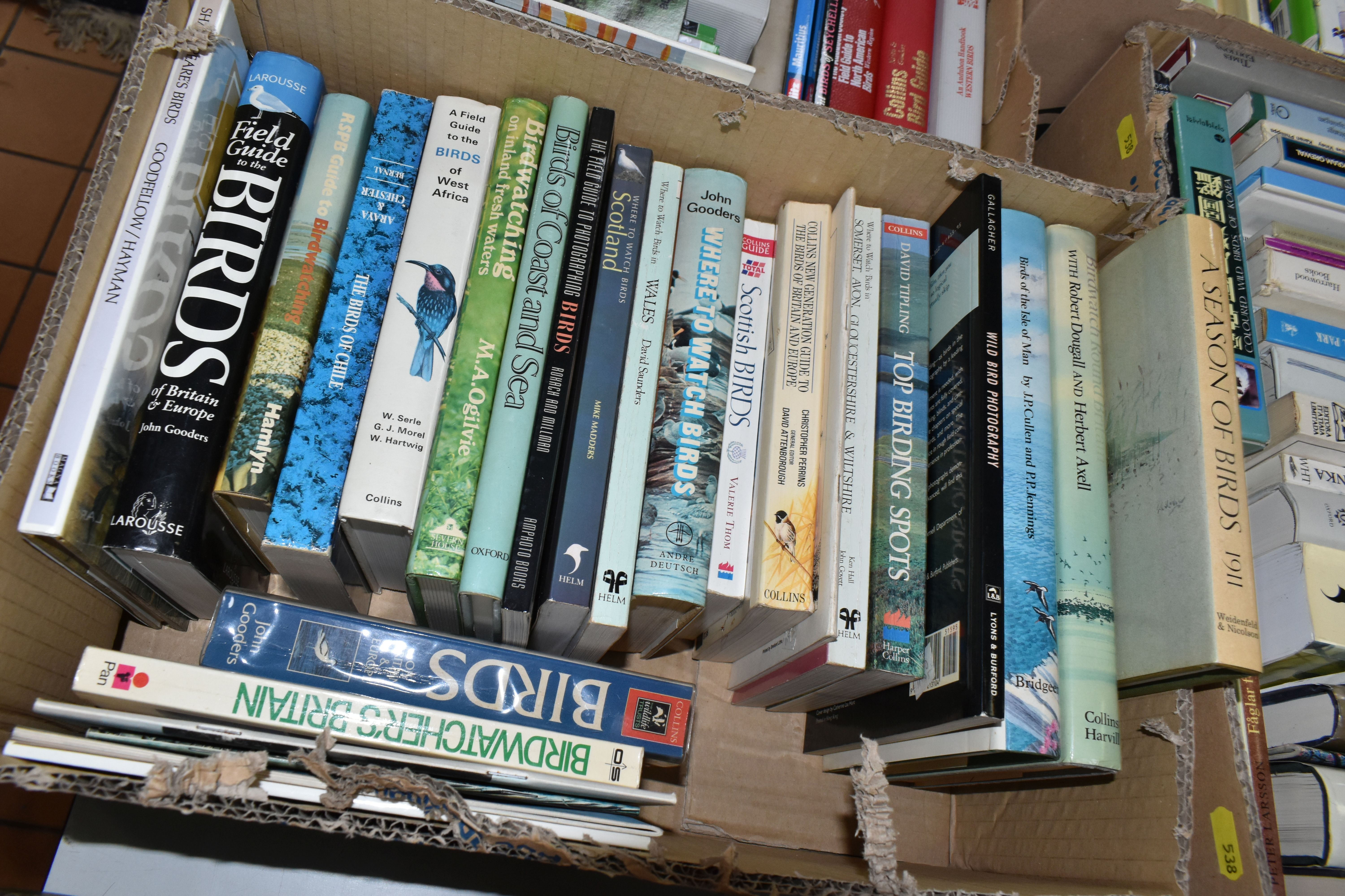 FIVE BOXES OF BOOKS containing approximately 125 titles in hardback and paperback formats on the - Image 2 of 6