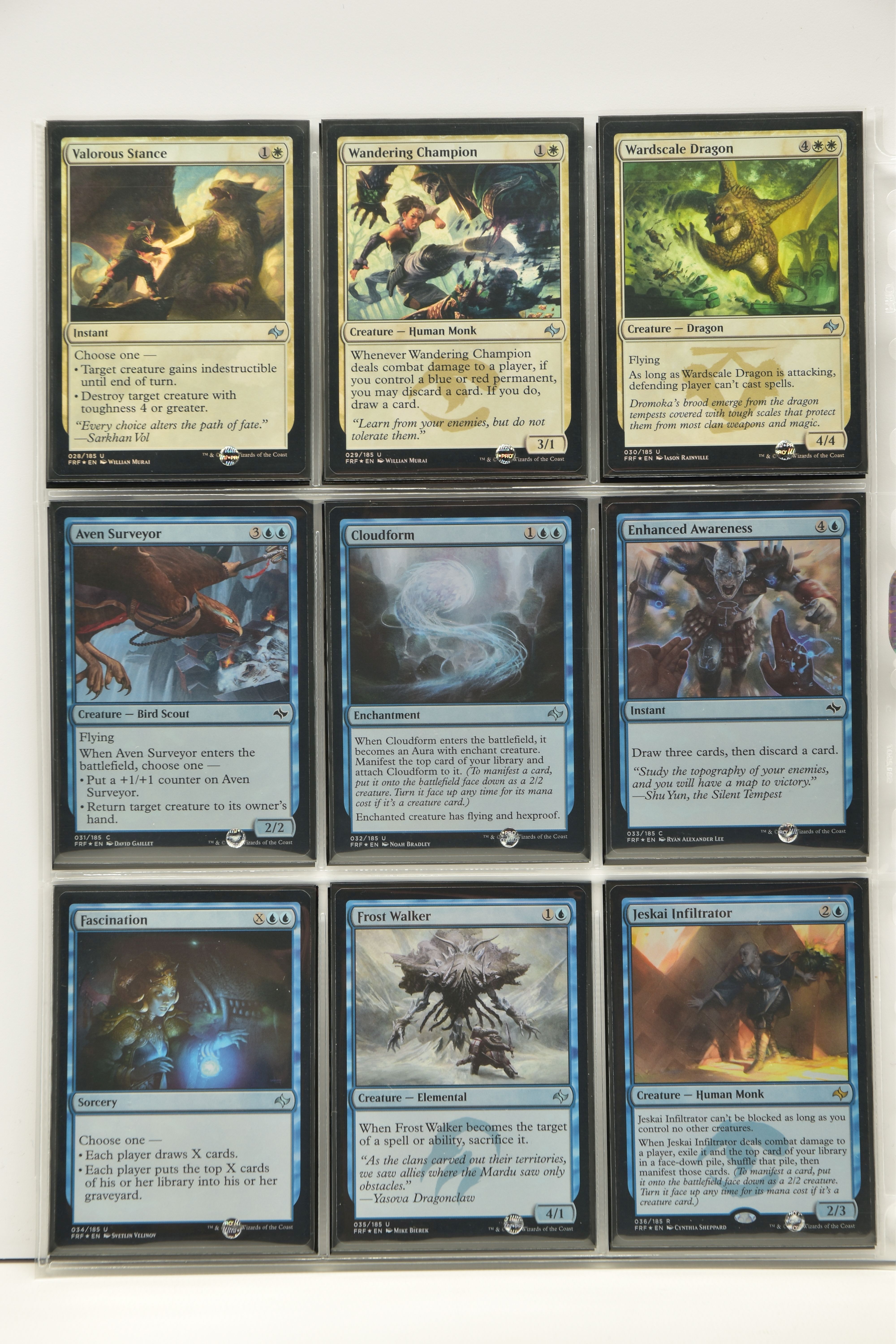 COMPLETE MAGIC THE GATHERING: FATE REFORGED FOIL SET, all cards are present, genuine and are all - Image 4 of 21