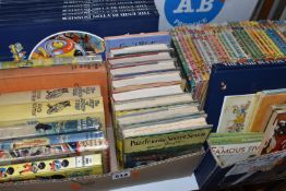 BLYTON; Enid, two boxes containing seventy-three tiles comprising 42 'Noddy' books and stories,