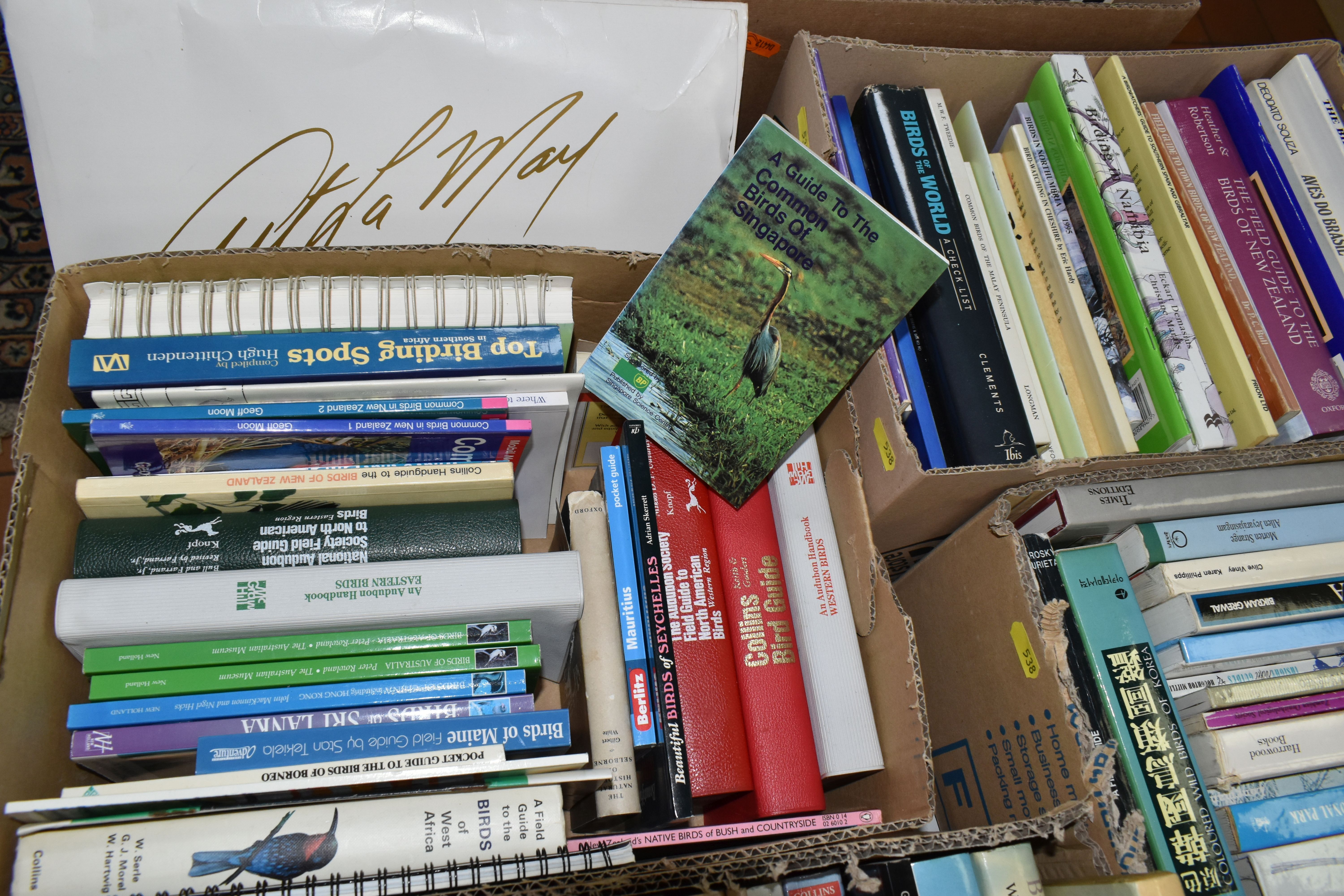 FIVE BOXES OF BOOKS containing approximately 125 titles in hardback and paperback formats on the - Image 3 of 6