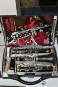 A BUFFET CRAMPON & CIE, PARIS CASED CLARINET, no B12, in a hard fitted case, together with a K&M